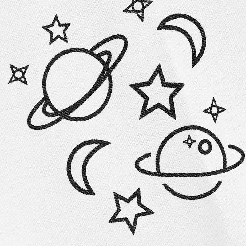 Plannet Graphics Crop Tee