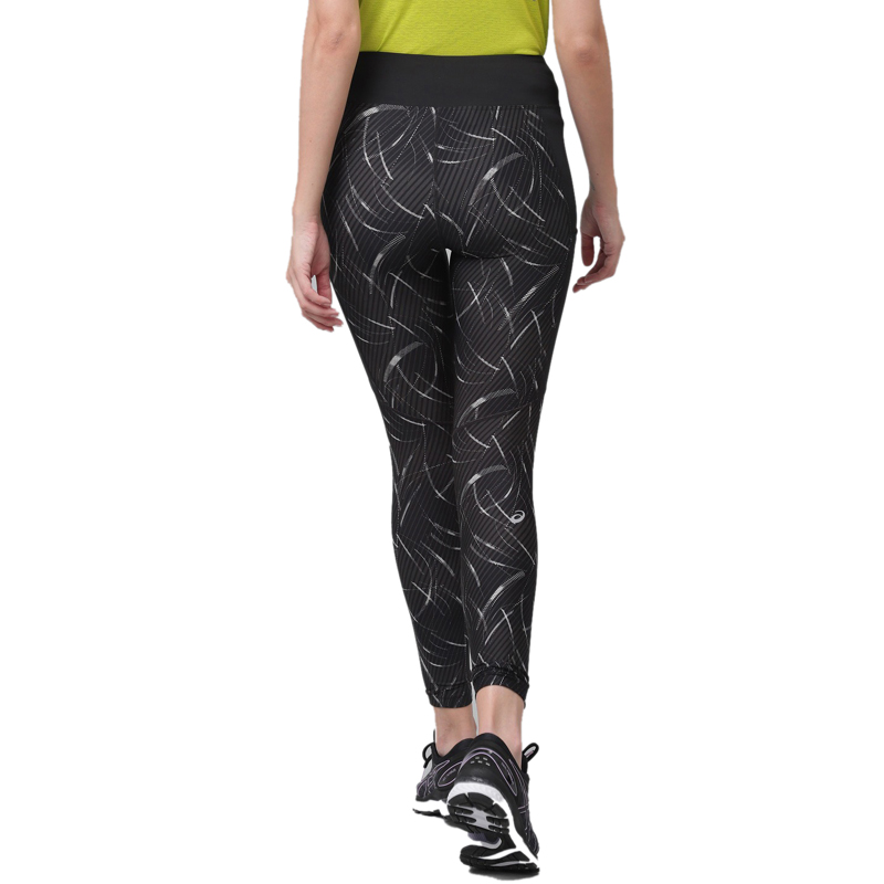 Black Printed Leggings